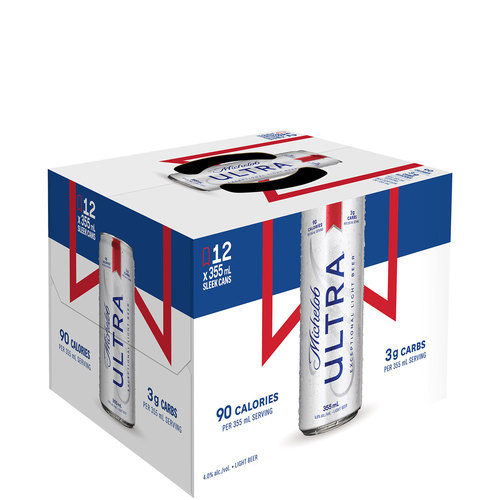 Michelob Ultra 12pk can